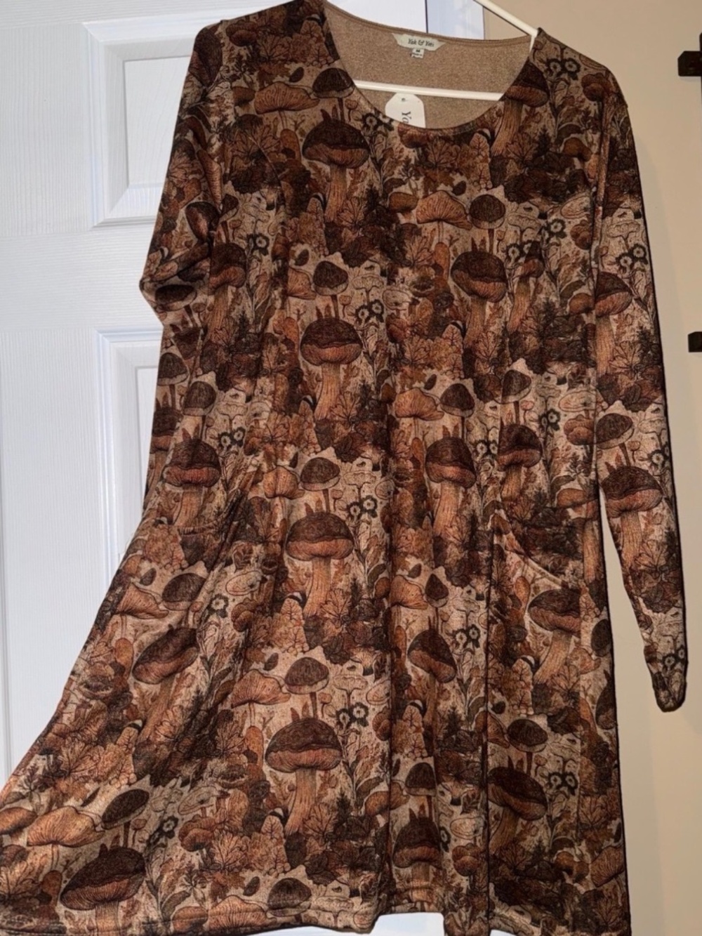 Mushroom retro dress